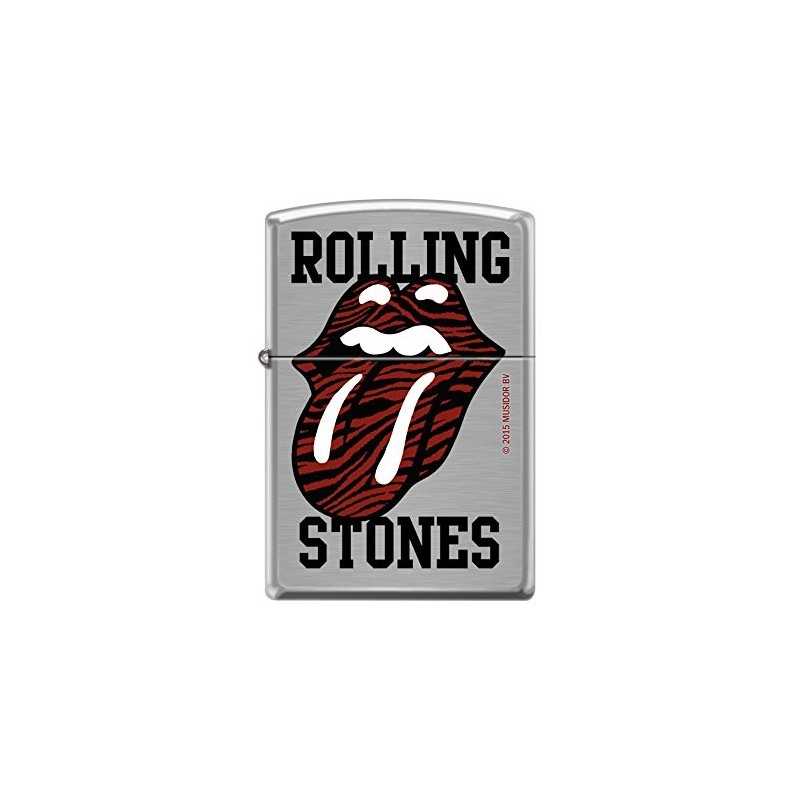Zippo Rolling Stones - Langue noire et rouge