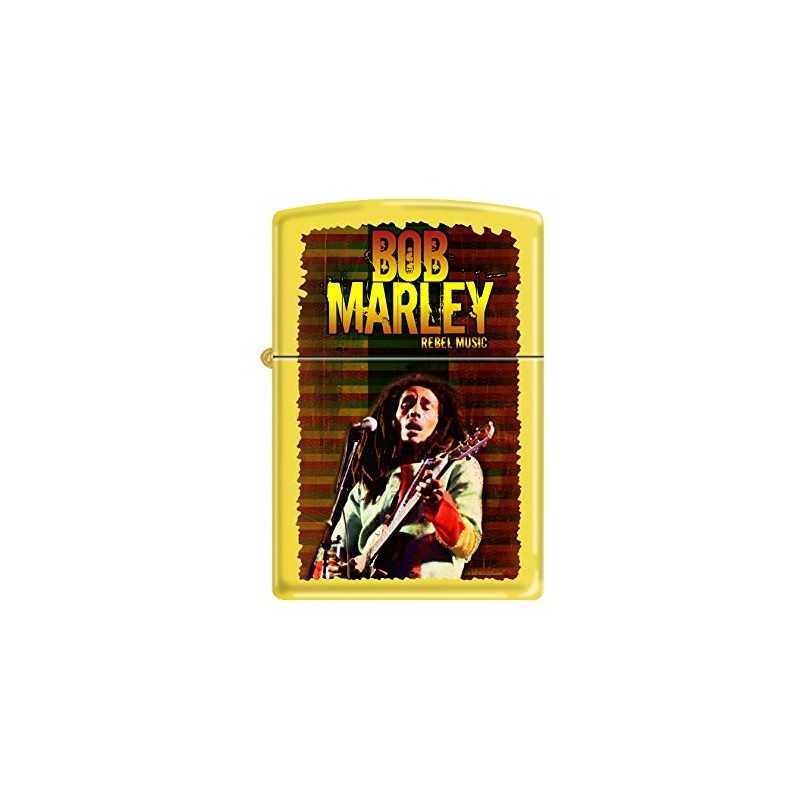 Zippo Bob Marley - Jaune mat