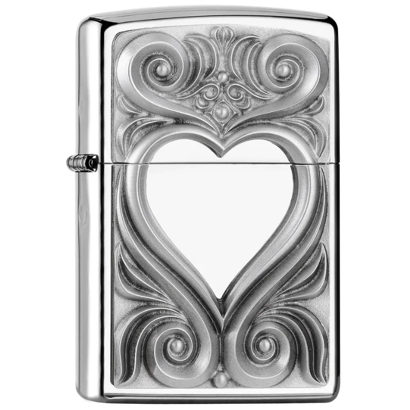 Zippo Heart Antique Emblem